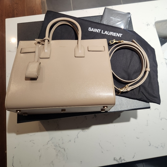 YSL Sac du Jour Baby Dark Beige - Picture 6 of 15